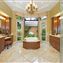 MASTER BATH HAS ROMAN TUB WITH PRIVATE GARDEN