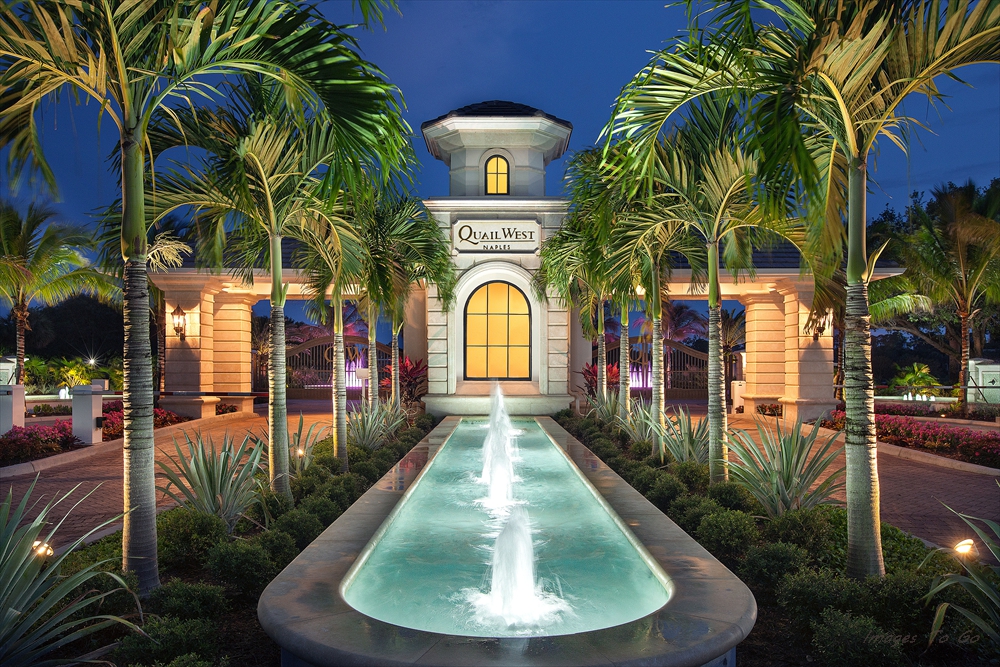 Quail West Entry Gate c